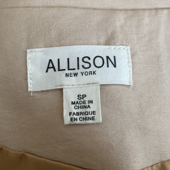 Allison New York Cream Slouchy Trench Jacket Size S - Picture 9 of 12